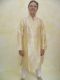 Kurta-Pajama-Set 2-teilig cremegold