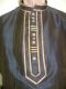 Kurta-Pajama-Set 2-teilig schwarz-braun