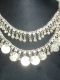 Collier Münzen und Glöckchen doppelreihig