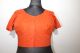 Saribluse 'Choli' Baumwolle orange