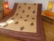 Tagesdecke hellbeige-rotbraun