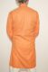 Kurta-Pajama 'Chikan' Baumwolle 2-teilig apricot-orange