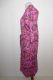 Morgenmantel aus Baumwolle pink