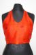Seidentop 'Neckholder' orangerot