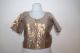 Saribluse 'Choli' L bis XXXL hellbraun