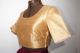 Saribluse 'Choli' gold III