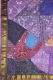 Wandbehang 'Patchwork' dunkelviolett