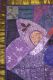 Wandbehang 'Patchwork' dunkelviolett