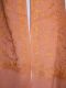 Wollschal corall-orange mit filigraner all-over-Stickerei