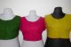 Saribluse 'Choli' Baumwolle L-XL in 4 Farben