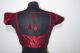 Saribluse 'Choli' weinrot