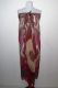 Stola Viskose weinrot-beige mit Paisley-Print