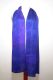 Seidenschal blau-violett - B-Ware