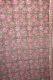Baumwollstoff 'Jaipur' graugrün-rosa mit Blumenprint