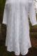 Baumwoll-Bluse 'Preetam' handbestickt weiss