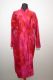 Morgenmantel Seide Batik XL pink