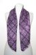 Seidentuch Vintage helllila-violett