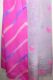 Seidenschal XL pink-flieder-grau mit Batikmuster I