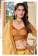 Lengha Choli Stoffset 3-teilig gelbgold