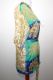 Kimonojacke 'Vintage' blau-grün - Free Size S/M/L
