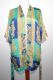 Kimonojacke 'Vintage' blau-grün - Free Size S/M/L