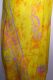 Sarong 'Seepferdchen' Batik gelb, Lungi gelb-orange