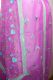Dupatta Georgette erikaviolett mit Blumenstickerei