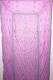 Dupatta Georgette erikaviolett mit Blumenstickerei