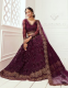 Lengha Choli Stoffset 3-teilig beere