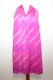 Seidenschal XL pink-rosa mit schrägen Streifen