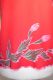 Sommertop mit Blumenstickerei - rot