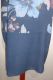 Sommerkleid navyblue mit großen Blüten
