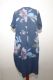 Sommerkleid navyblue mit großen Blüten