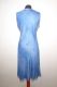 Sommerkleid 'Meera' blau-hellblau aus reiner Baumwolle