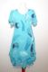 Baumwollkleid 'Lalitia' türkis, Sommerkleid türkis