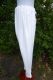 Sommerhose aus weißer Baumwolle