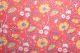 Baumwollstoff 'Jaipur' hellrot mit floralen Mustern