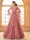 Lengha Choli 'Maharani' Stoffset 3-teilig rosé