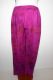 Salwar Kameez 2-teilig Kreppseide magenta mit Goldbrokat, Upcycling Seidenpunjabi magenta mit Goldbrokat