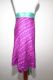 Wendewickelrock Upcycling zweilagig - beidseitig tragbar - magenta-fuchsia