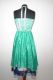 Kleid / Rock 'Tilasmi' hellgrün, indisches Upcycling Sommerkleid, indischer Sommerrock