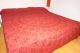 Tagesdecke 'Leela' weinrot I - B-Ware