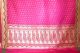 Handgewebter Benarsi Brokatsari pink
