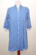 Baumwoll-Bluse 'Preetam' handbestickt blau