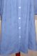 Baumwoll-Bluse 'Preetam' handbestickt blau