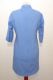 Baumwoll-Bluse 'Preetam' handbestickt blau
