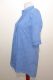 Baumwoll-Bluse 'Preetam' handbestickt blau