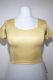 Saribluse 'Choli' Polyesterl-Jersey gold