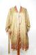 Kimonojacke pastelloliv-hellbraun mit Tie-and-Dye-Muster