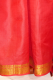 Seidenbrokatsari rot mit Goldborte